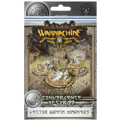 Privateer Press Con Vector Wreck Markers