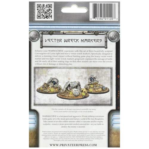 Privateer Press Con Vector Wreck Markers 1