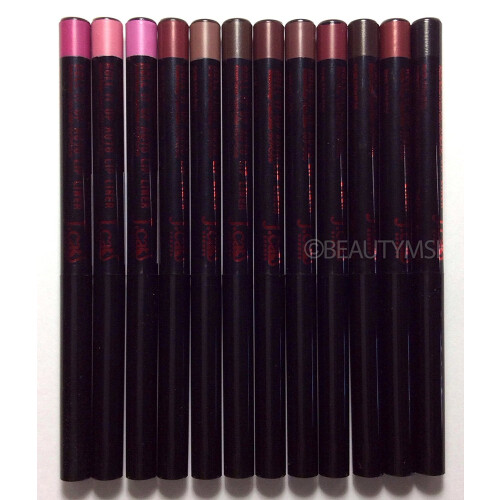 J.cat Beauty Roll It Up Αυτόματο Μολύβι Χειλιών Όλα 12 Χρώματα 1