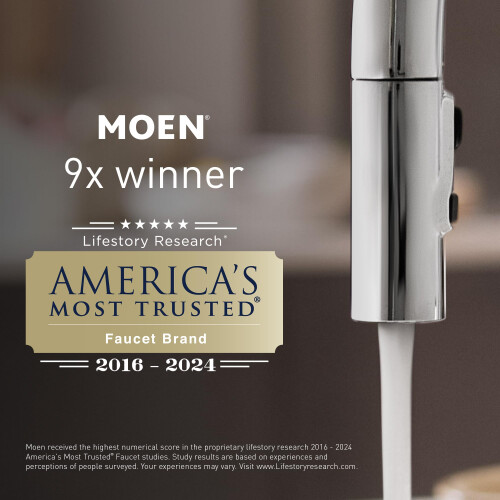 Ensemble de garniture de douche Moen T2193EP Align 0,5 Chrome 2