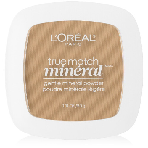 L’Oréal Paris L'Oreal Paris True Match Μινéral Πιεσμένη Πούδρα, Φυσικός Buff, 0.31 Ουγγιές