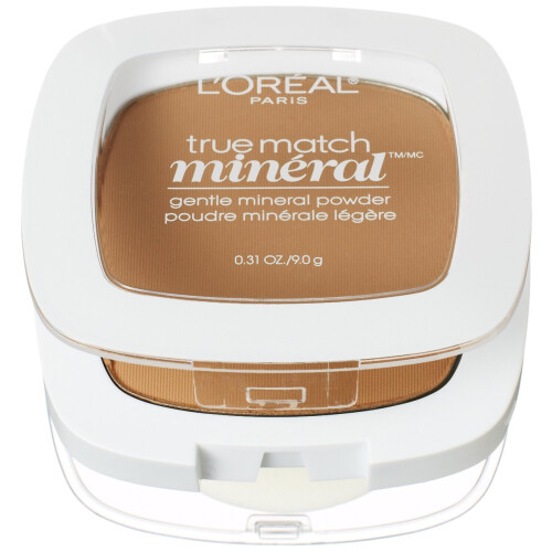 L’Oréal Paris L'Oreal Paris True Match Mineral Πιεσμένη Πούδρα, Κλασικό Μαυρισμένο, 0.31 Ουγγιά 1