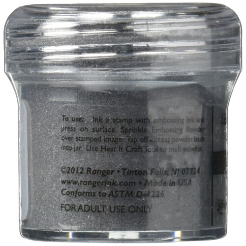 Ranger Embossing Powder, 0.63 oz Βαζάκι, Ασημένιο 1