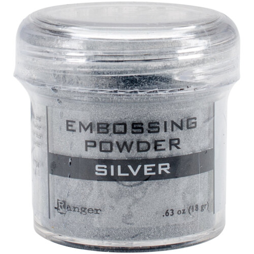 Ranger Embossing Powder, 0.63 oz Βαζάκι, Ασημένιο