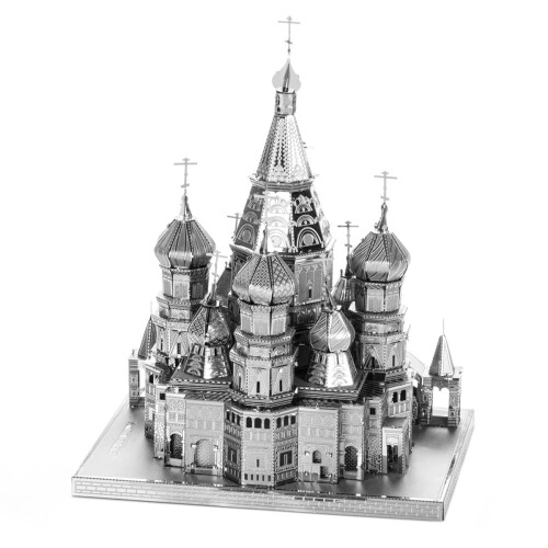 Metal Earth Premium Saint Basil's Cathedral 3D Μοντέλο Μετάλλου 2
