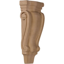 Ekena Millwork CORW05X02X10PTWA Small Traditional Pilaster Wood Corbel