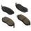 Subaru Genuine Subaru 26296SC011 Pad Kit - Front Disk Brake  1 Pack 1