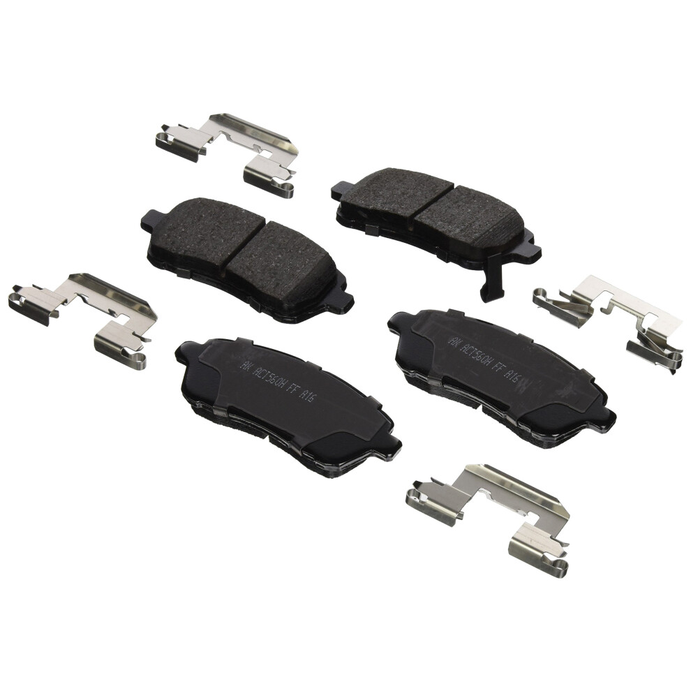 Akebono ACT1454 Proact Ultra Premium Ceramic Disc Brake Pad kit