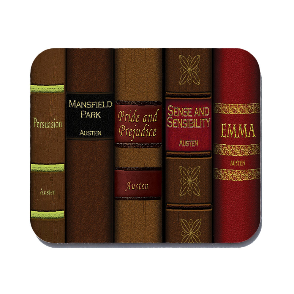 Jane Austen Mouse Pad – Mousepad – Jane Austen Books – Neurons Not Included-image