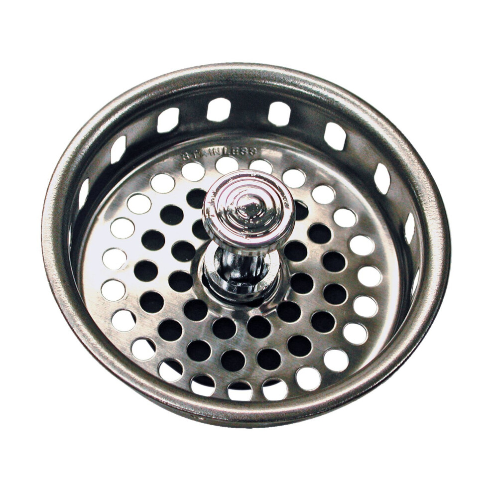 Danco 51275 Basket Strainer 314 Chrome 037155512751
