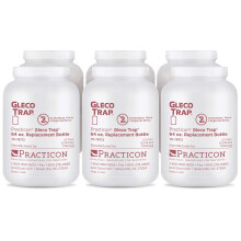 Practicon 7078712 Gleco Trap bottiglia di ricambio 64 oz. Confezione da 6