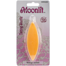 Handy Hands Moonlit Tatting Shuttle with Hook Mango Sorbet