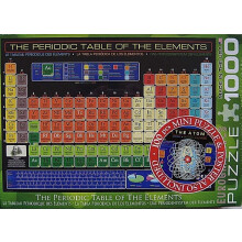 EuroGraphics Das Periodensystem der Elemente 1000-teiliges Puzzle