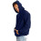 Hanes ανδρική Ultimate Cotton Heavyweight Pullover Hoodie αθλητικά φούτερ, Ναυτικό, Large 5