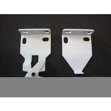 Rollease R3 / R8 Roller Shade Installation Brackets (#RB380) 1 PAIR Wh