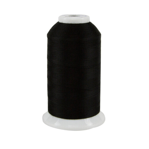 Superior Threads So Fine 3-Ply 50 Βάρος Πολυεστερικό Νήμα Κώνος - 3280 γιάρδες (Μαύρο)
