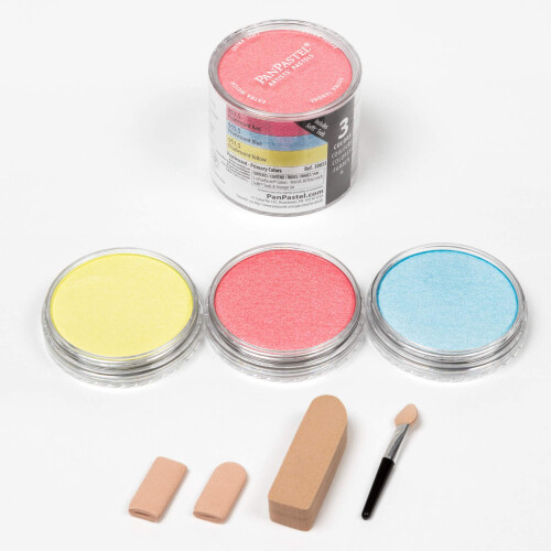 PanPastel 30033 Σετ 3 Χρωμάτων Περλέ Καλλιτεχνικών Παστέλ Ultra Soft 1