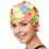 Beemo Floral Petal Badekappe fr Damen, mehrfarbig 1