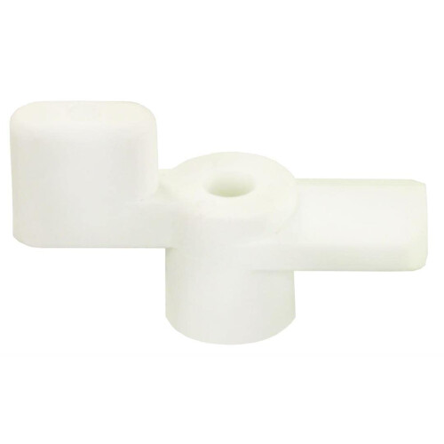 Tepe JR Products (11825 Support de porte d'entr   e rabattable blanc 1/4""