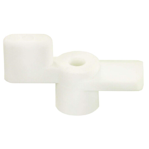 Tepe JR Products (11825 Support de porte d'entr   e rabattable blanc 1/4"" 2