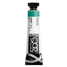 Dourado: Qou: Tinta Aquarela: 11ml: Verde Viridiano
