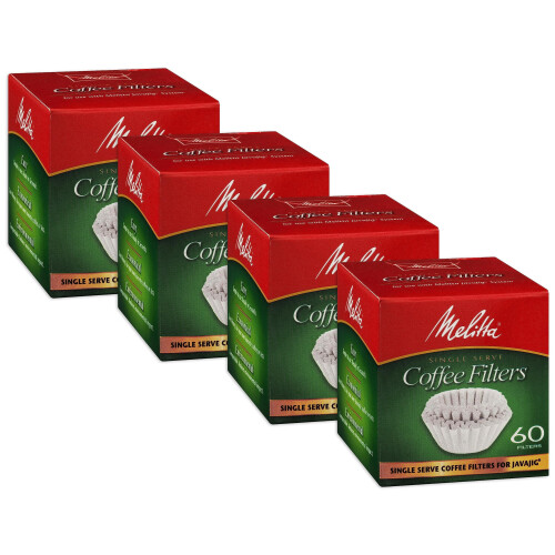 Melitta Melitta 63229 Φίλτρα Καφέ για JavaJigTM 60 Τεμ (Συσκευασία 4)