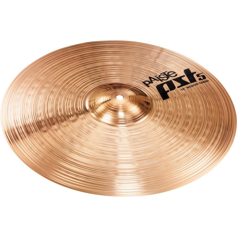 Paiste PST5 Medium Crash 18", Version 2015 - Piatto Crash-image