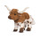 Douglas Douglas Zeb Texas Longhorn Bulle Plush Leksak 1