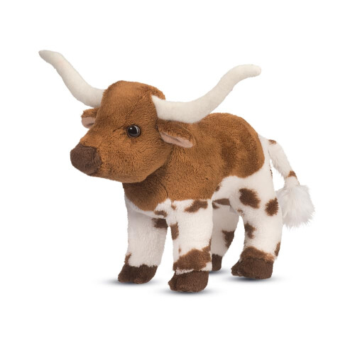 Douglas Douglas Zeb Texas Longhorn Bulle Plush Leksak
