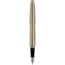 Pilot Metropolitan Collection Fountain Pen Gold Barrel Design clasic Classic Nib Black Ink (91112)