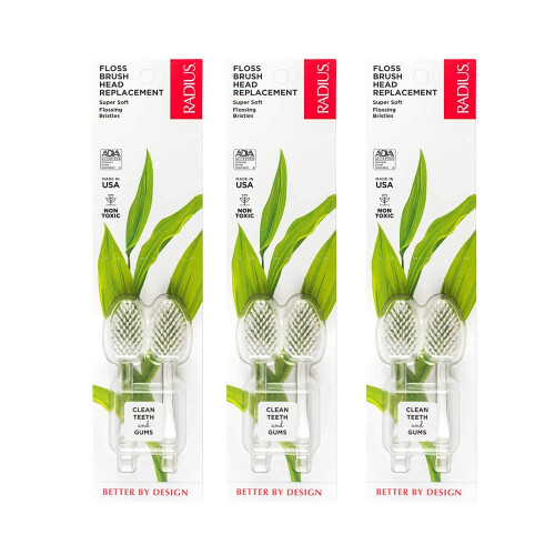 Udskiftningshoved 3-pack [2 udskiftningshoveder pr. Pack] SuperSoft