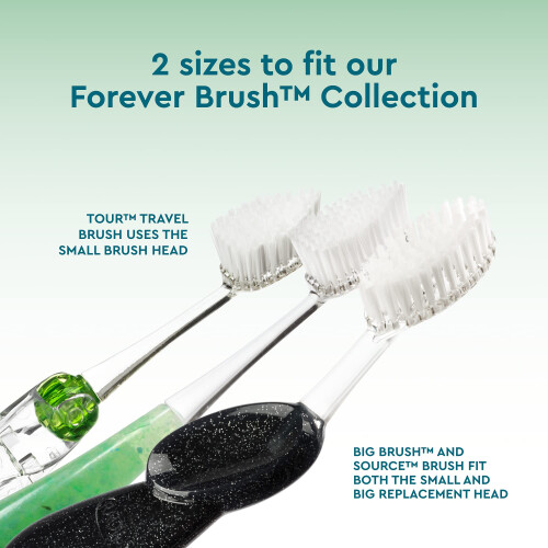 Udskiftningshoved 3-pack [2 udskiftningshoveder pr. Pack] SuperSoft 1