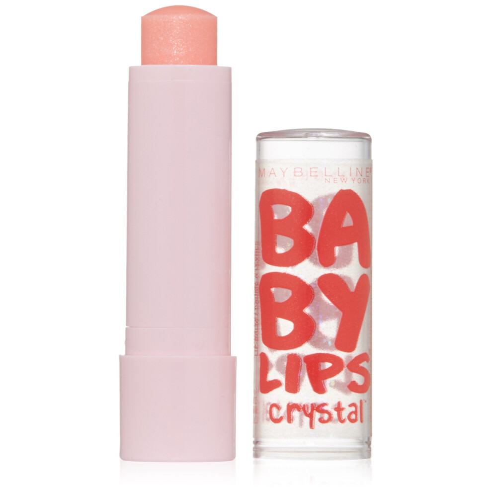 Maybelline New York Baby Lips Crystal Lip Balm  Crystal Kiss  0.15 Ounce