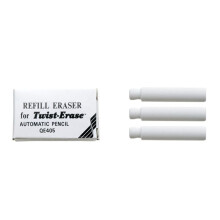 Pentel Twist-Erase -sarjan kynien t   ytt   pyyhkeet - 36 kpl pakkaus (E10)