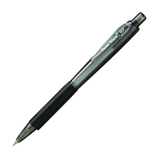 Pentel Μηχανικό Μολύβι Pentel 0.7mm Wow με Μαύρη Λαβή, Συσκευασία 12 Τεμαχίων (AL407A) 1