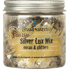 Vrazn FRL01 Lux Mica a Glitter Mix Silver