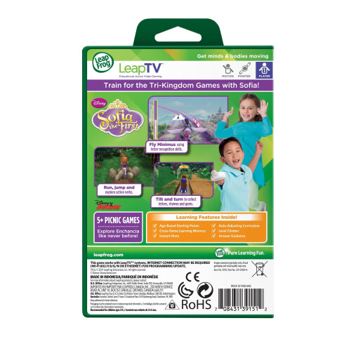 LeapFrog LeapFrog LeapTV Disney Sofia The First Educational  Active Video Game 2