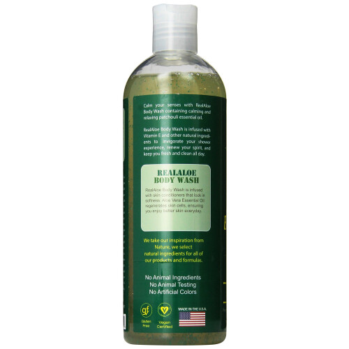 Real Aloe Σαπούνι Σώματος με Έλαιο Αλόης, 16 Oz 2