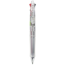 Pilot 4-Farben-Kugelschreiber Acroball 4, feines transparentes Gehuse, Schwarz, Rot, Blau und Grn (BKAB-45F-NCC)