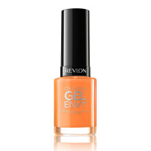 Revlon ColorStay Gel Envy Smalto per unghie a lunga tenuta con base integrata e finitura lucida brillante in rosso/corallo 640 Jokers Wild 0,4 oz