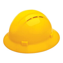 ERB Safety Products 19432 Americana Full Brim Vent Mega Ratchet Gre: 6 1/2 - 8 Gelb