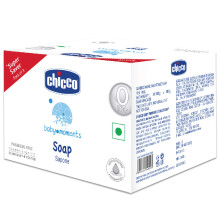 Lot de 3 savons Chicco Baby Moments (300 g)