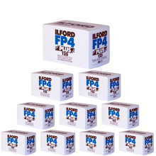 ILFORD FP4 Plus 125 Black and White Film 35MM 36EXP (Pack of 10)