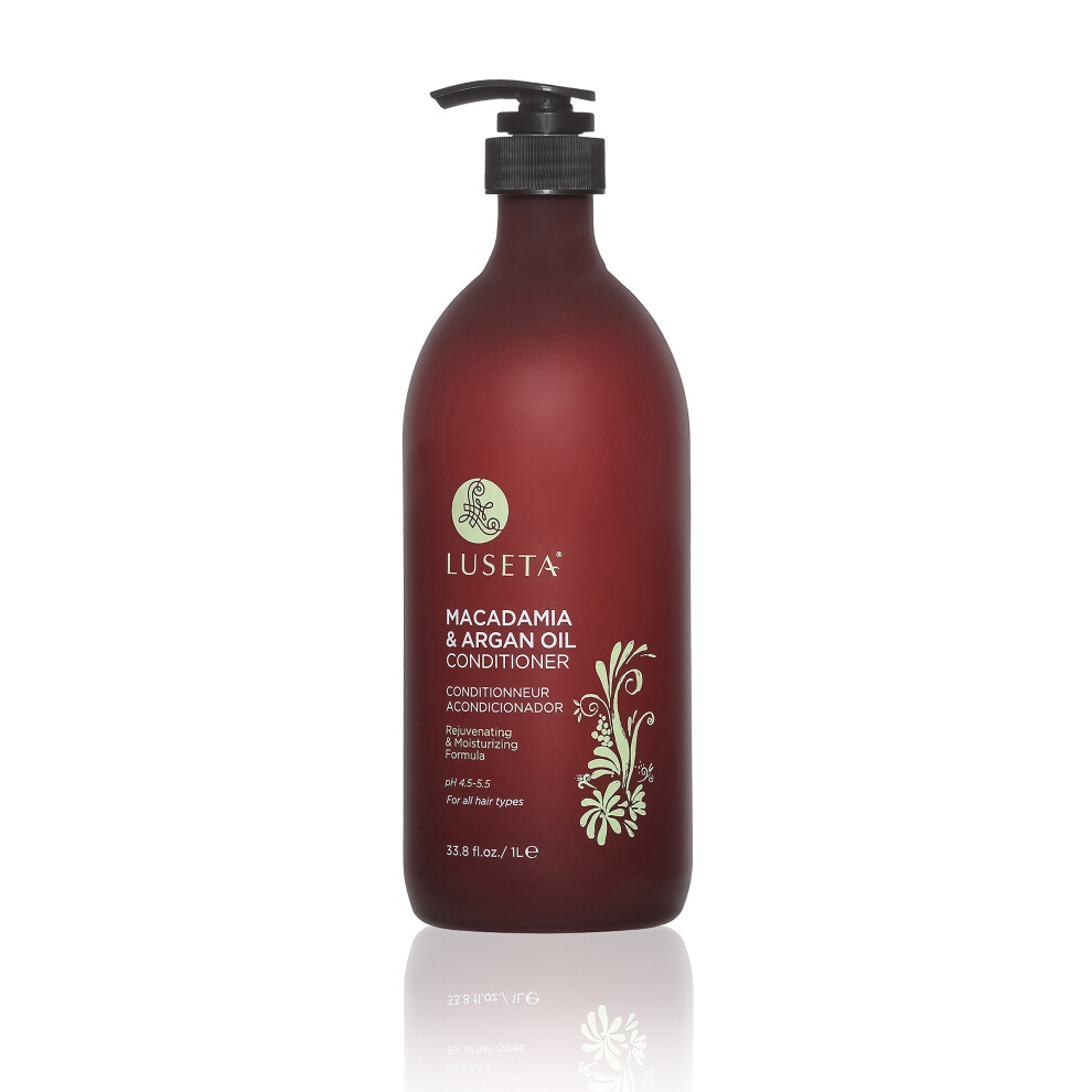 Luseta Beauty Macadamia And Argan Oil Conditioner 33.8 Ounce