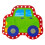 Stephen Joseph Lacing Cards Transportation 5