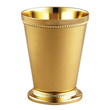 Elegance Mint Julep Cup 12Ounce Gouden Afwerking