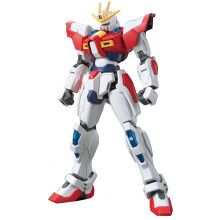 Bandai Hobby HGBF Build Burning Gundam ""Gundam Build Fighters Try"" Action Figure (scala 1/144) Bianco