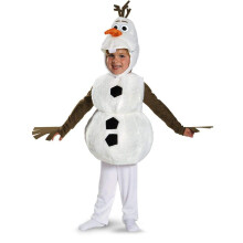 Disfraz de Olaf de lujo para beb    de Disney Frozen de Disguise Baby, color blanco