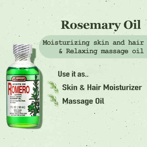 Aceite De Romero 2 Oz. Rosmarinl 2er-Pack Pharmark 2