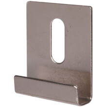 The Hillman Group 121069 Wide Channel Mirror Clip Silver